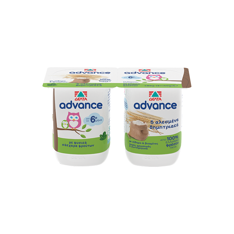 DELTA Advance Kos per Femije me Drithera 2x145gr